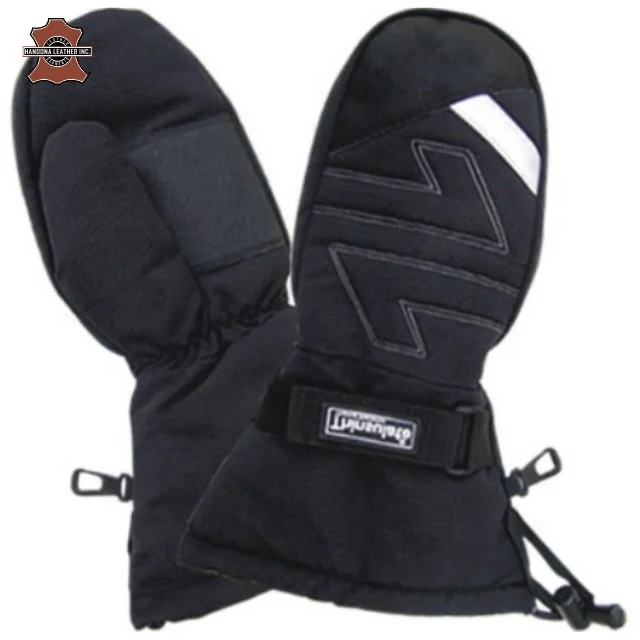 Зимние теплые мотоциклетные водонепроницаемые перчатки для сноуборда катания на коньках зимние кожаные из Пакистана