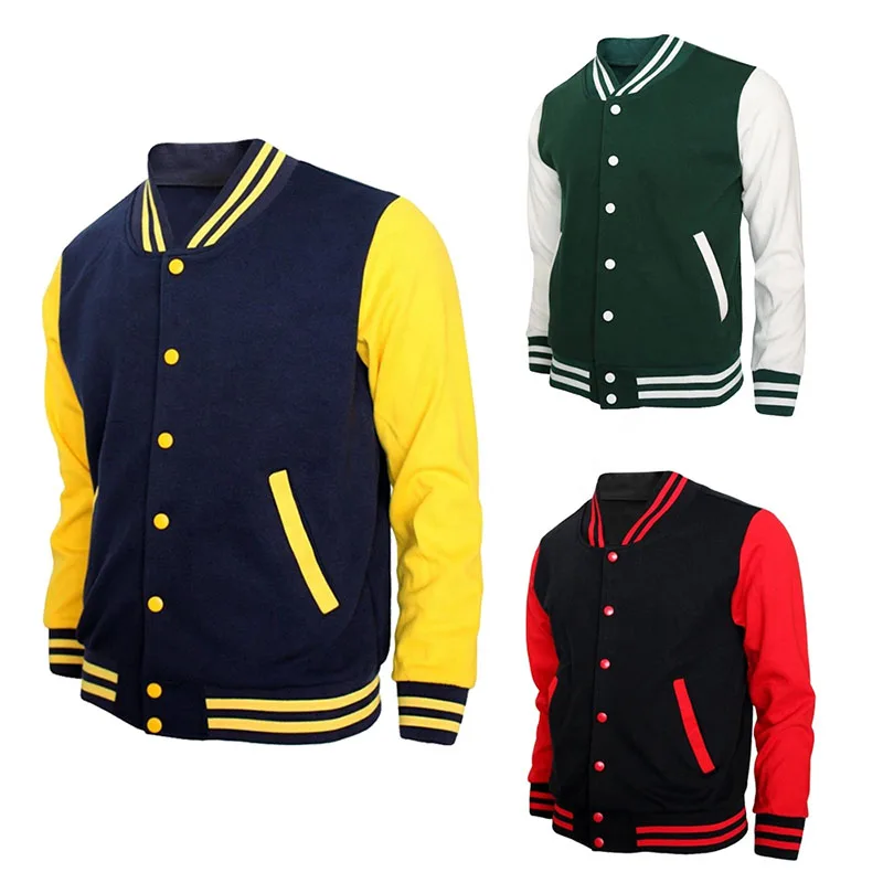 plain baseball jackets