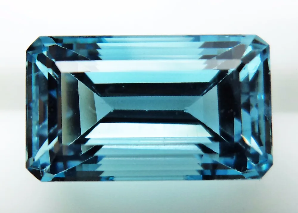 Santa Maria Aquamarine Rectangular Octagon Cut Large Blue Aquamarine Loose  Gemstone Mix Shape Faceted Natural Aquamarine