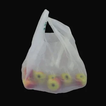 卸売環境にやさしい一重項バッグ100% 生分解性プラスチック製