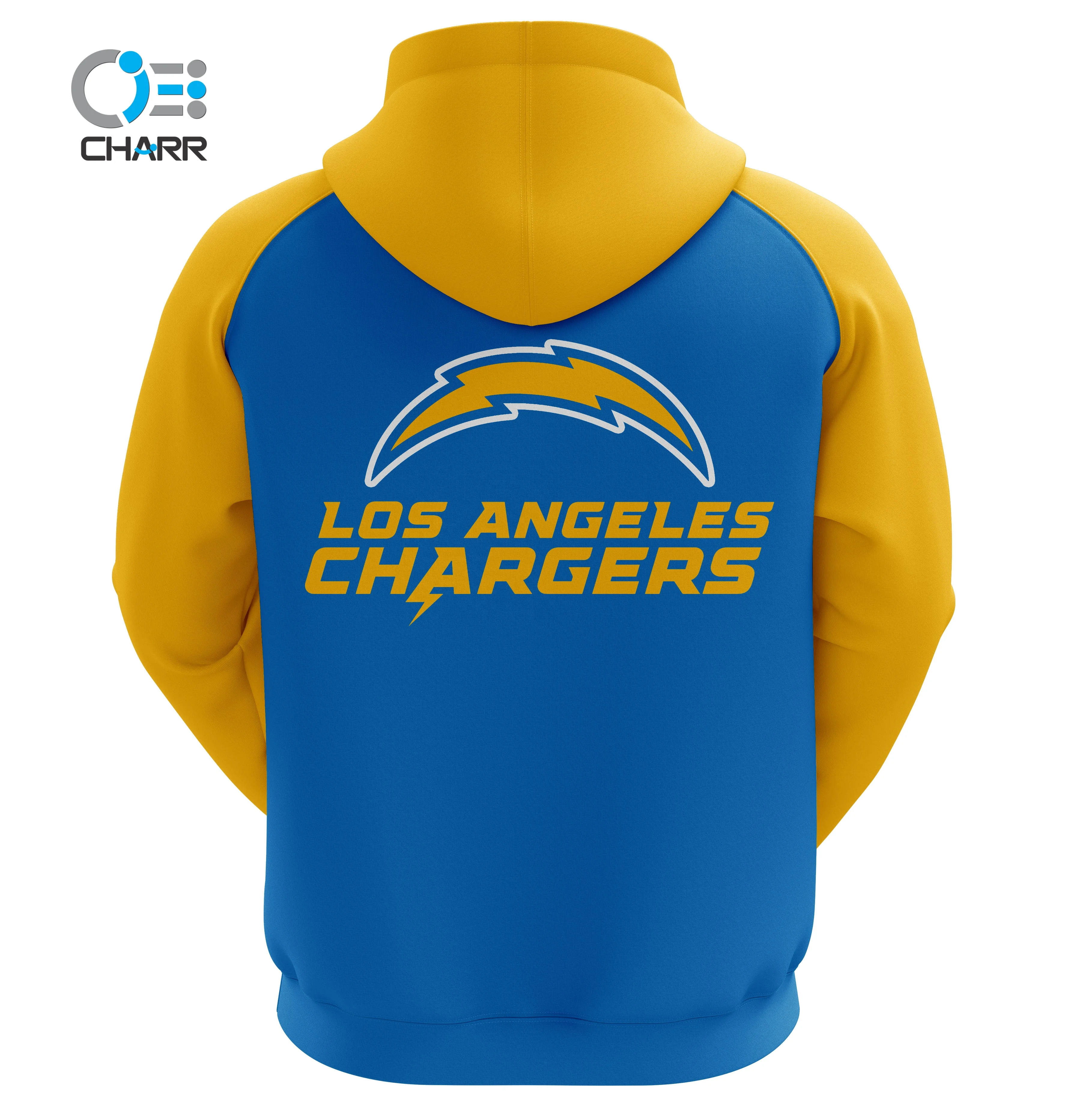 Junk Food clothing x NFL - Los Angeles chargers - Team Helmet - Adult  Pullover Hooded Sweatshirt for Men and Women - Size 3 X-La