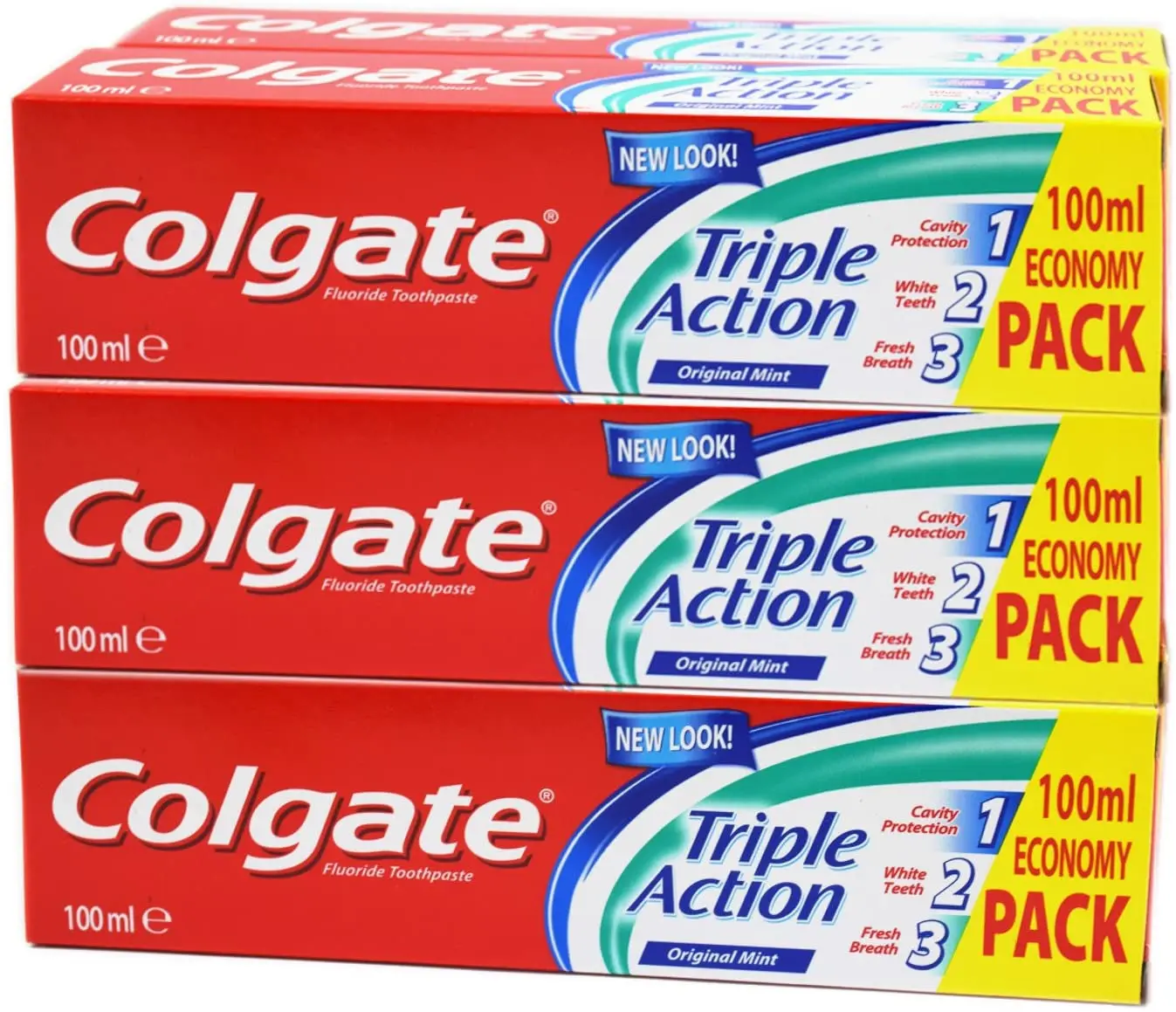 Purple toothpaste colgate