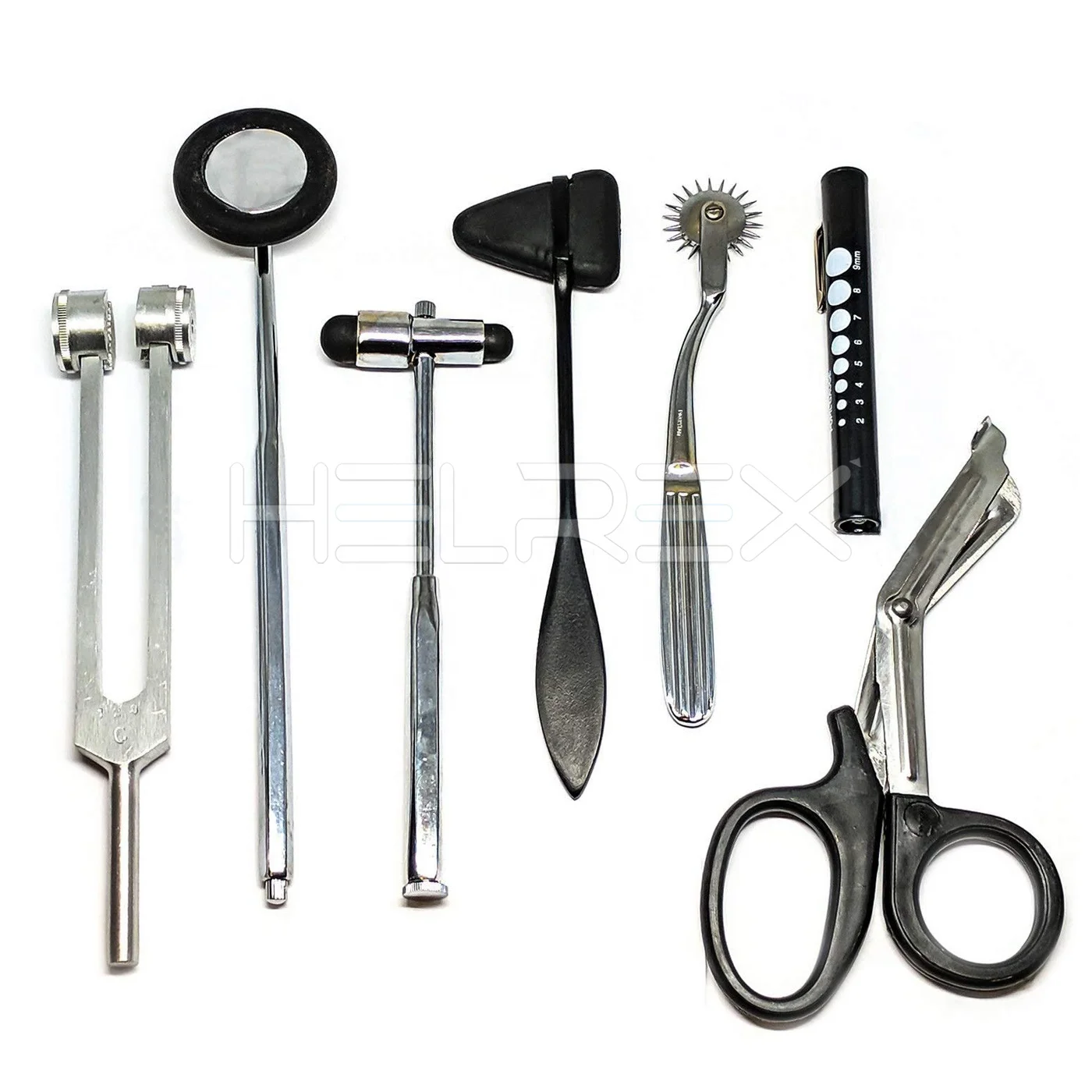 Juego De Instrumentos De Diagnóstico Médico Para Enfermeros,Martillo Para Réflex Neutros,Con