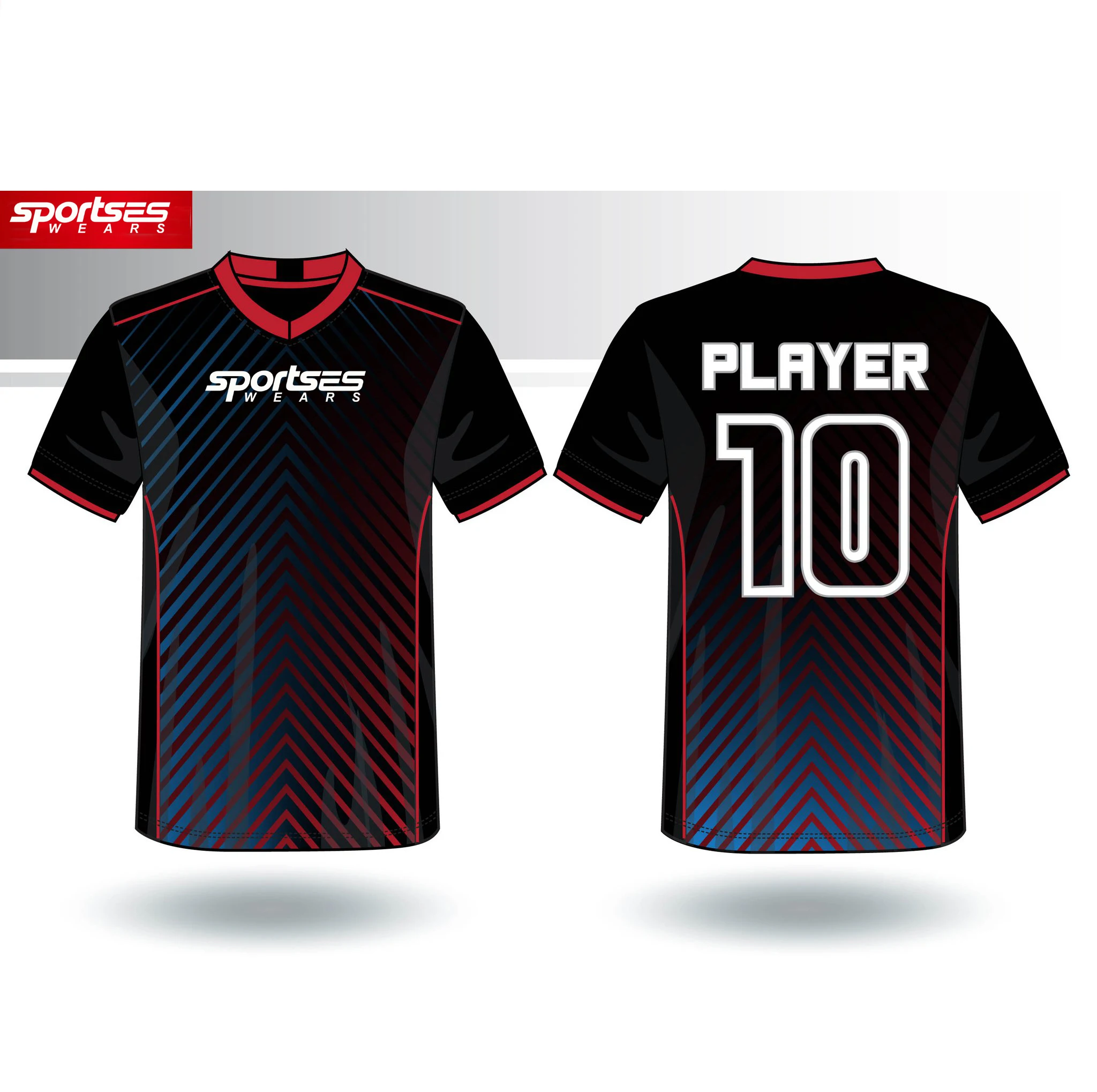 custom design sports shirts