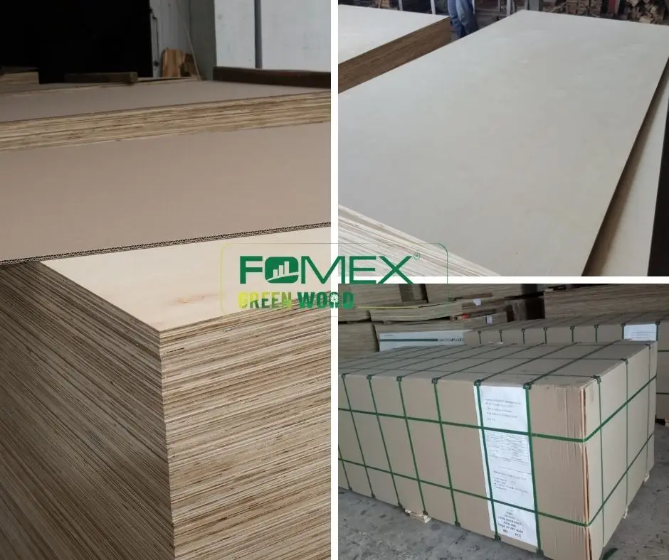 Birch Plywood Hardwood Vietnam Origin Acacia Eucalyptus Grade D/e C/d
