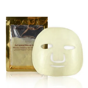 Private Label Custom Manufacturer Moisturizer Skin Care Golden Diamond Collagen Facial Mask