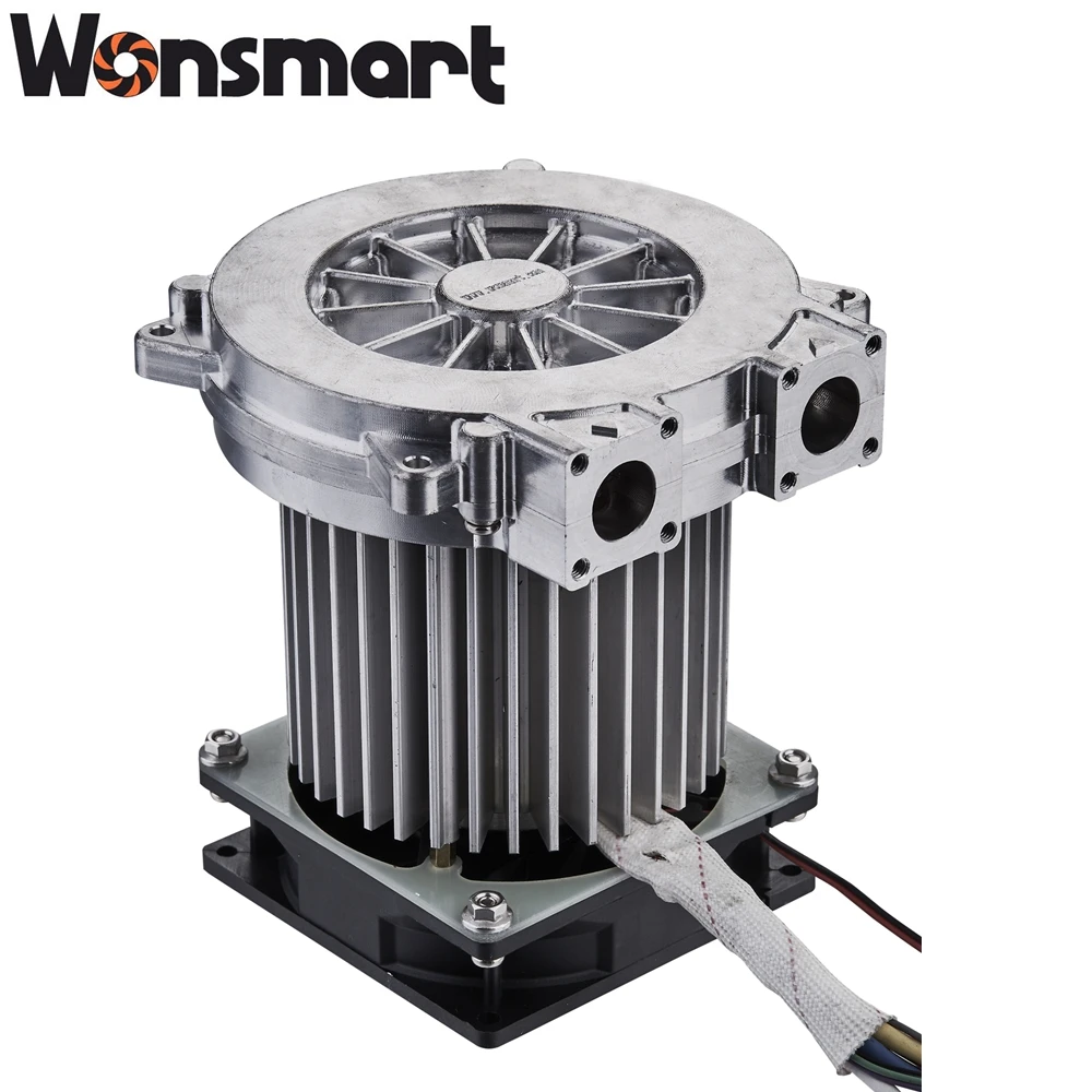 110 мм мини-размер 32 кПа 15 куб ФТ/мин топливный элемент для воздушного потока 48 В постоянного тока бесщеточный Электрический Турбовентилятор высокого давления D110 * h107мм