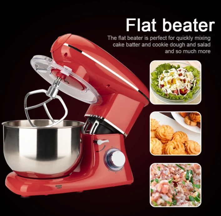 Новинка 2022 Классический Маленький Электрический миксер для пищевых продуктов с розовыми