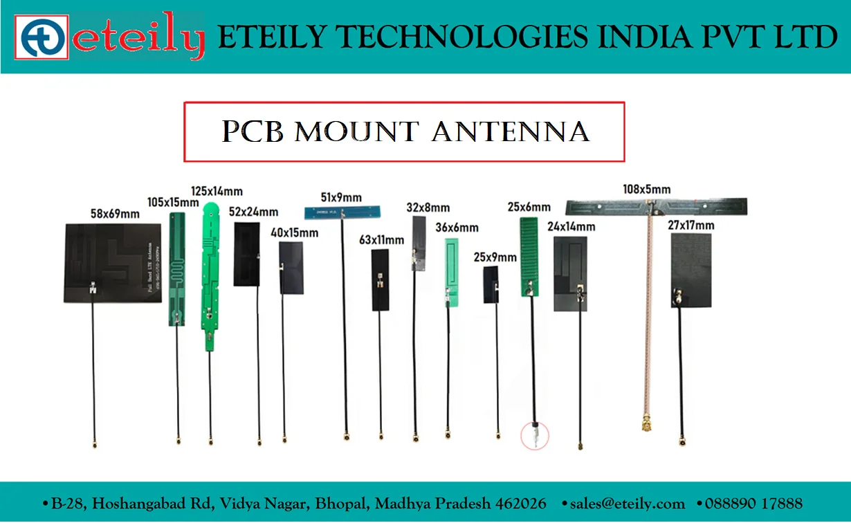 Low Profile 4g Flexible Internal Antenna With 1.13mm Cable + Ufl