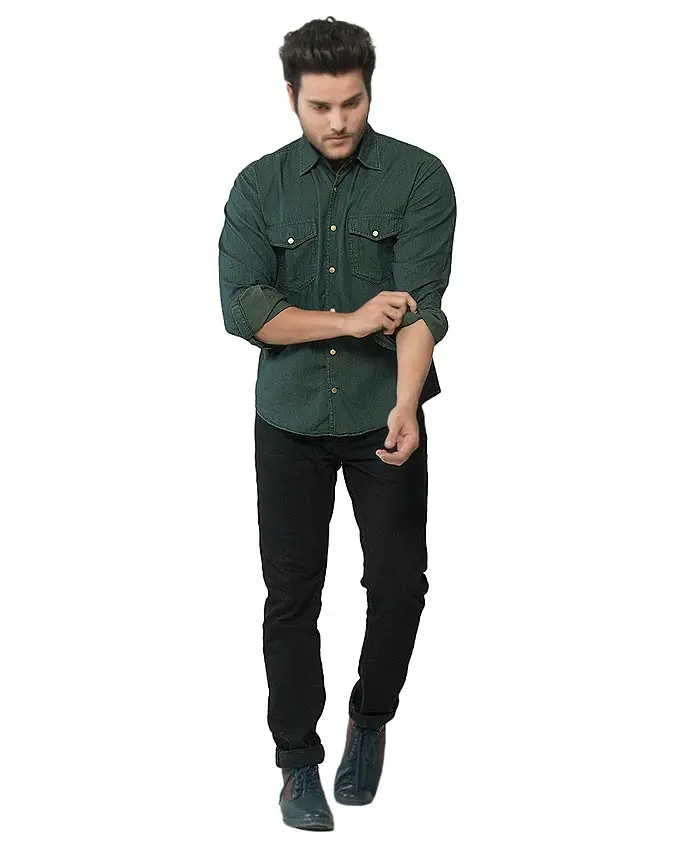 Collar Slim Fit Breathable Shirt 