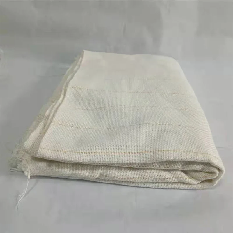 white embroidery roll cotton poly backing