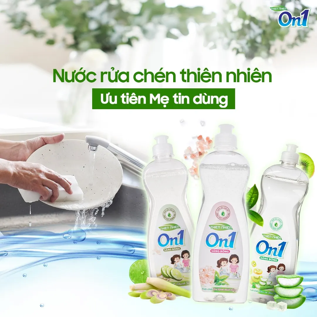 Eco Friendly Premium Dish Washing Liquid No Harsh Chemicals Safe For