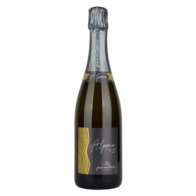 Italian High Quality Sparkling Extradry Wine Charmat 0,75lt Bottle