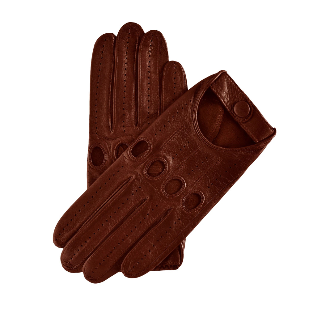 Модная одежда, теплые водительские перчатки, водонепроницаемые перчатки из овечьей кожи для вождения для мужчин