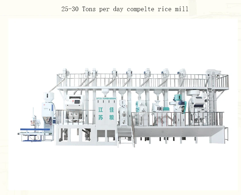 2024 Best Auto Rice Mill Machine - 4 in 1 Combined Setup