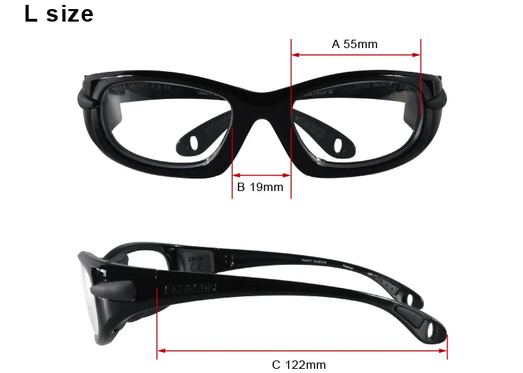 Children Sports Protective Eyeglass Goggles Basketball Football Frames Eyewear B 