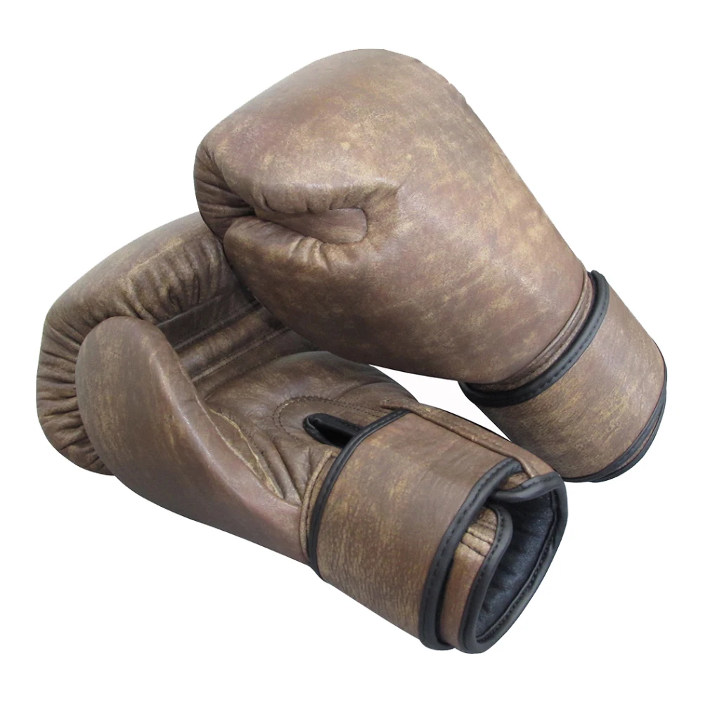 Boxing Gloves vintage Leather? See pictures for more descrip No name 