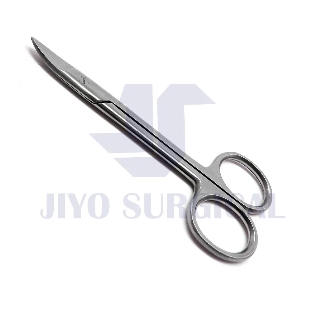 fabcare curved nail scissors incl. pouch