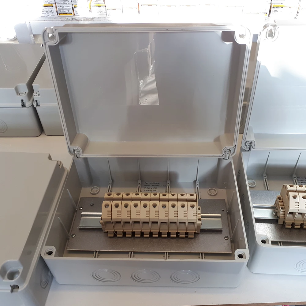 IP67 Junction Box ABS PVC PP Plastic Box Enclosure Electronic Waterproof Electrical Plastic Junction Box