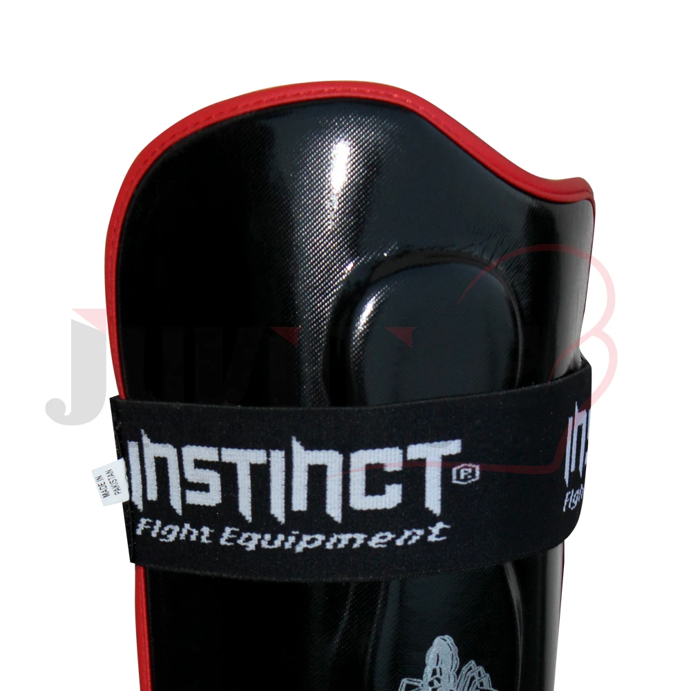 Pro Genuine Leather Muay Thai Shin Guard High Quality Mma Muay Thai