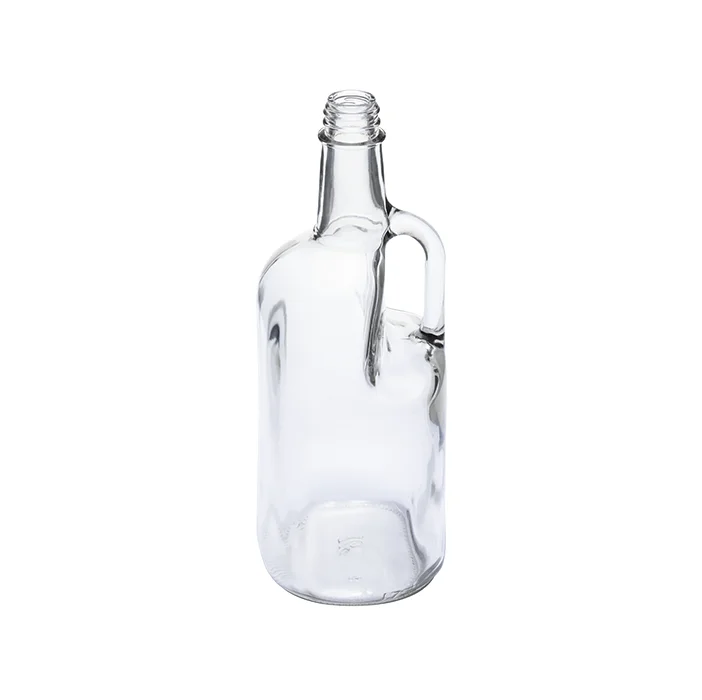 1.75 Liter Clear Glass Liquor Bottles