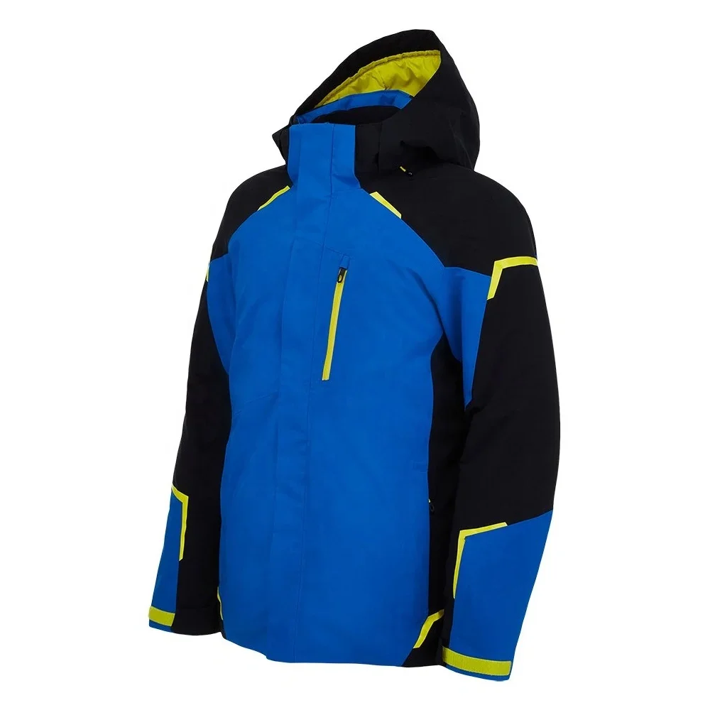 Wholesale Waterproof Ski Jacket Helly Classic Detachable Hat Winter Men