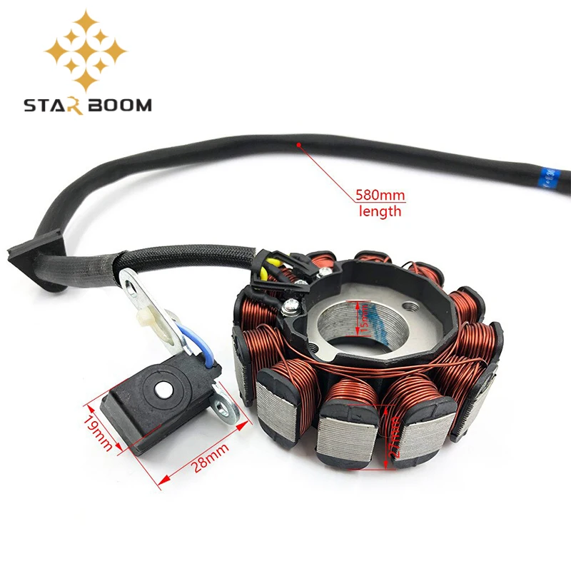 Tengchang Magneto Generator Engine Stator Coil Fits For Yamaha YZF R1 YZF-R1 2004-2008 FZ1 FAZER 1000 FZ1000 2006-2012 FZ8 FZ8NAB 2011-2014 FZ6 2009-2013 FZS6YB GENERATOR