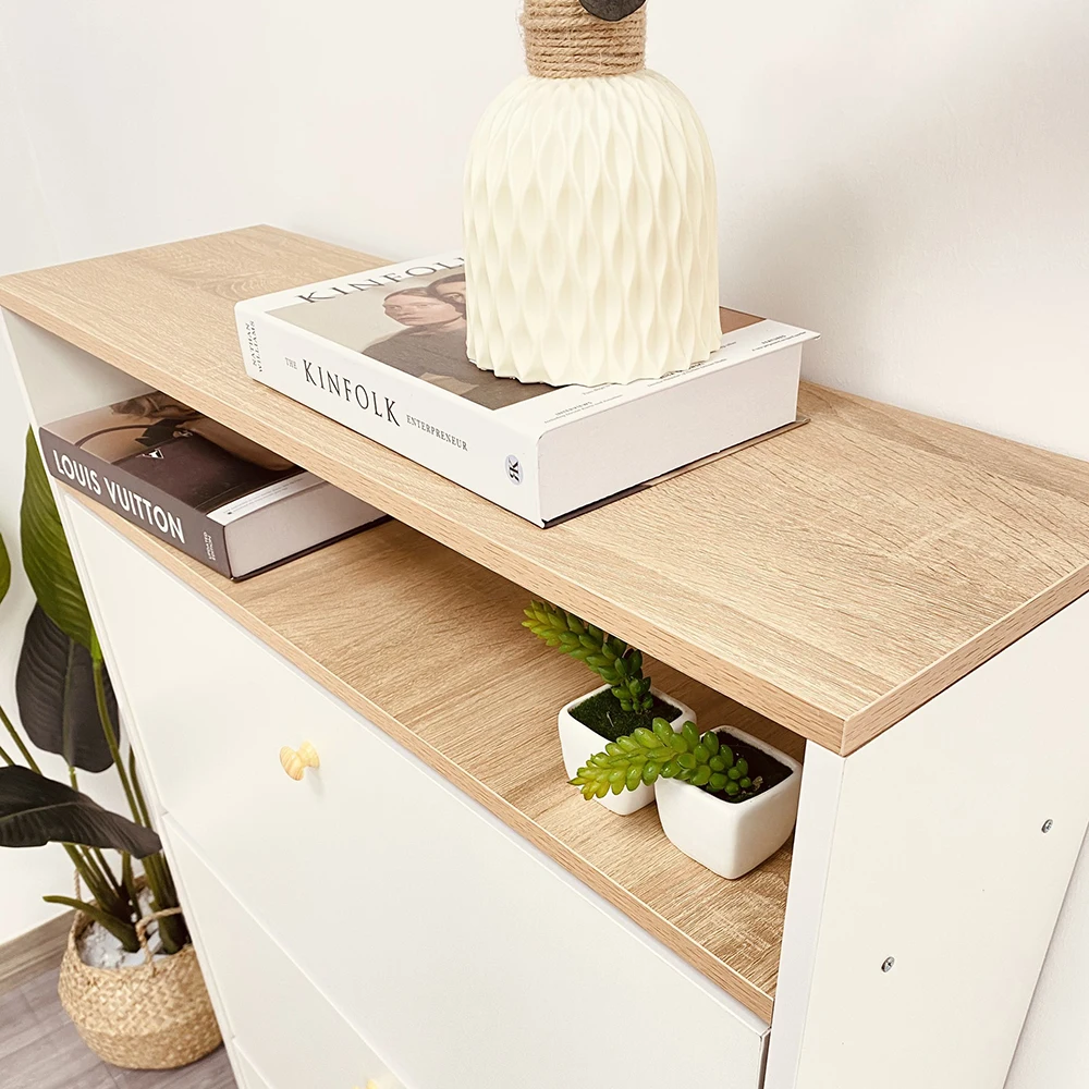 Shoe Modern Shoe Racks Mdf Surface Simple Style Home Design Living Room Furniture Oem