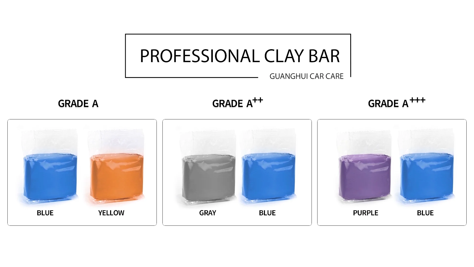 Car Cleaning Products Car Repair Car Paint Remover Clay Bar Auto Detail