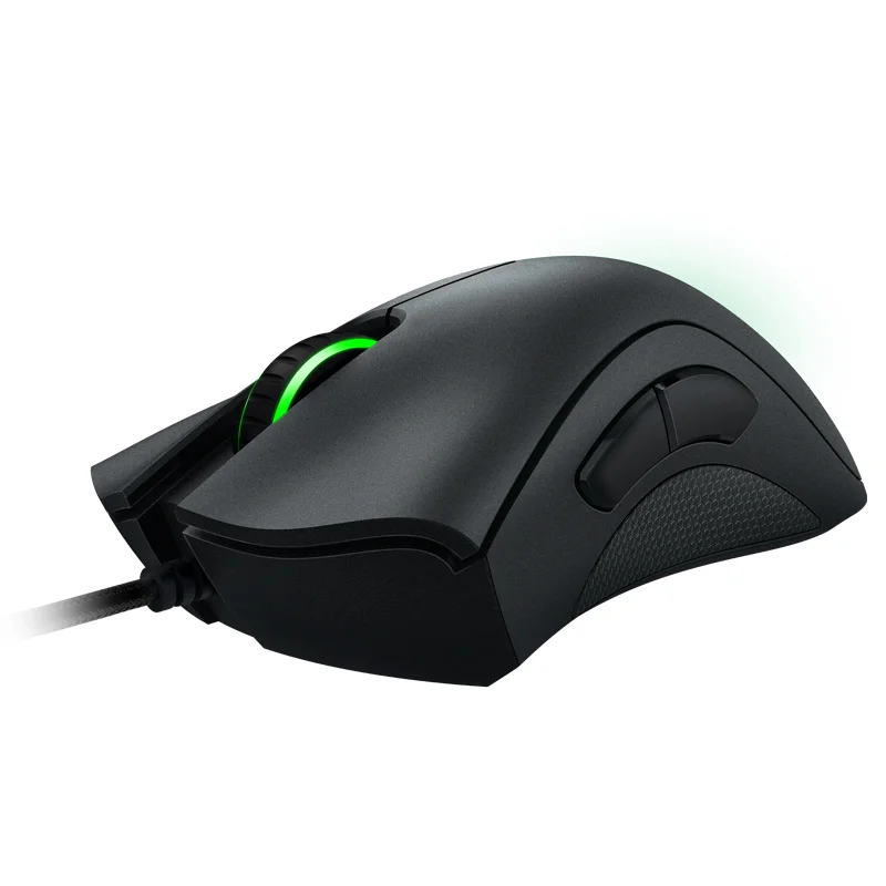Computer Gaming Mouse 4G Optical Sensor RGB Razer Deathadder Essential Wired Mouse Pc Programmable Usb Plastic 6400 DPI 10pcs