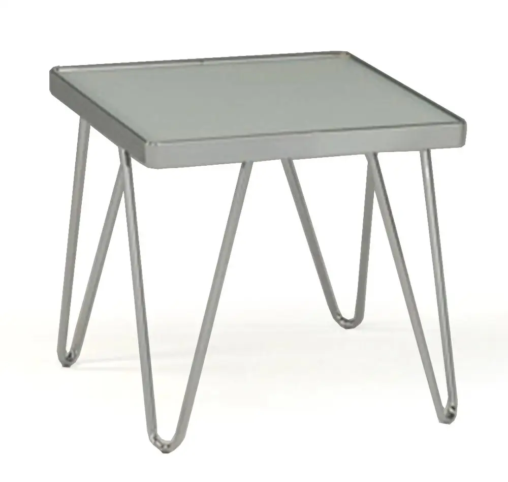 Большой круглый взрывозащищенный мембранный зеркальный журнальный столик