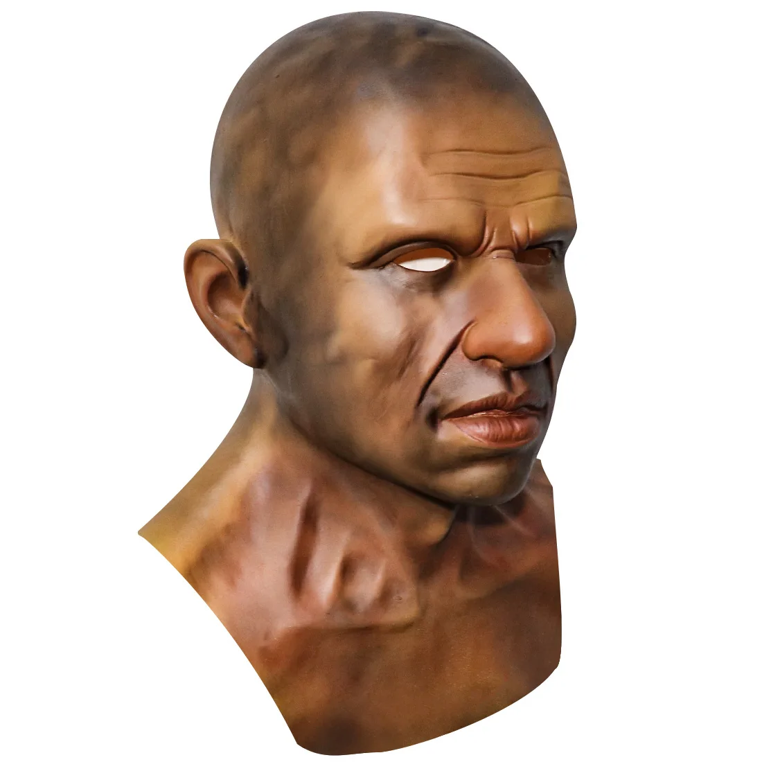 Realistic Latex Face Mask Scary Headgear Horror Mask Game Cos Prom Props Another One of My Old Man Adult Gags Practical Jokes