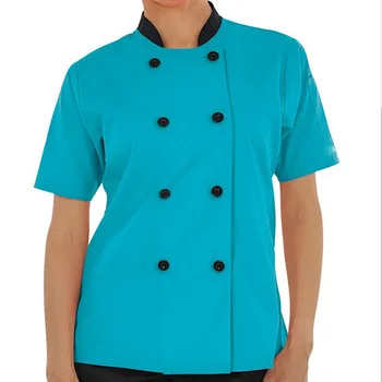 Custom Logo with Custom Design Men Women  Chef Uniform Low Cost Chef jacket High Quality Unisex Coat