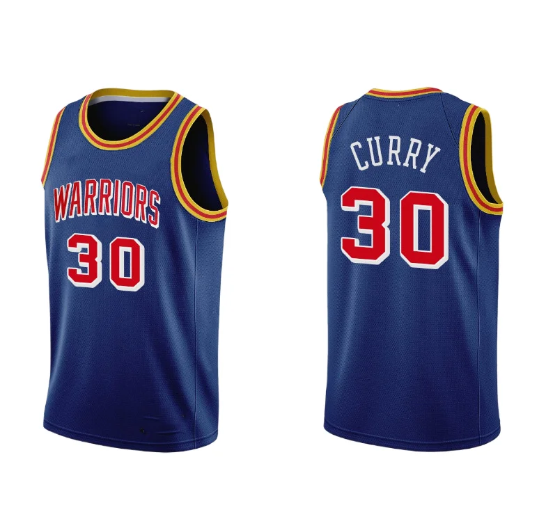 2022 Season 75th Anniversary Retro Golden State Basketball Jersey Stephen  Curry Thompson Uniform Sports Wear - Buy Thompson Basketball Uniform 75th