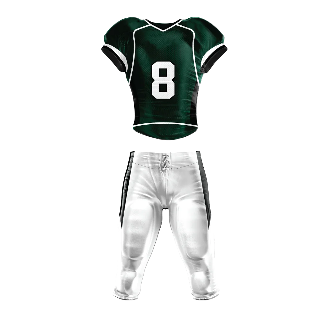Full Sublimation American Football Uniforms Custom Contrast Color