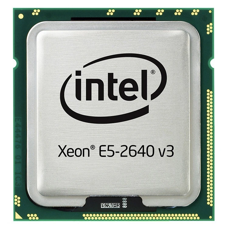 Intel Xeon 8 Core Processor E5-2640 V3 2.6ghz 20mb Cache Haswell Processor  8。0gt/s Lga 2011-v3 Cpu W/o Fan - Buy E5-2640 V3,Xeon E5-2640 V3,Intel Xeon 