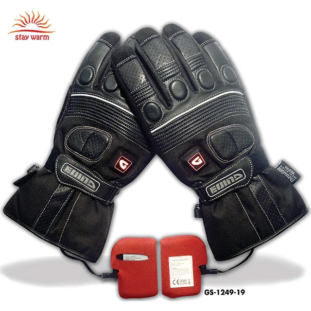 
Зимние перезаряжаемые теплые лыжные перчатки с электрическим подогревом для мужчин и женщин перчатки с подогревом на батарейках водонепроницаемые с термоизоляцией 