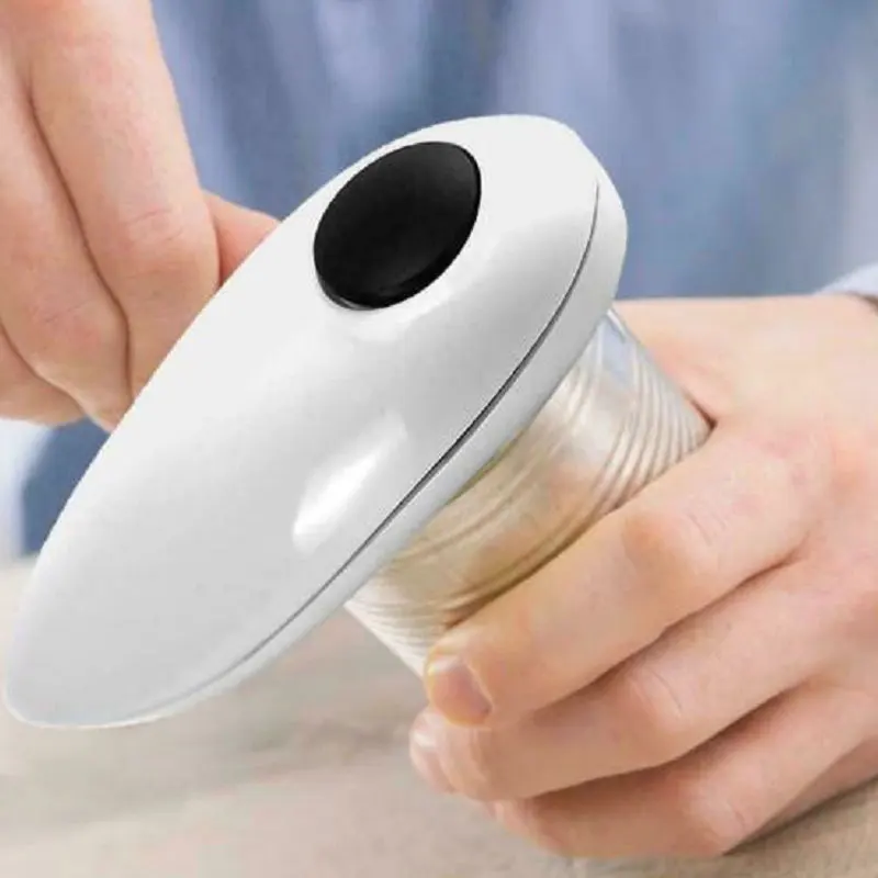 Portable Hands Free New Multi Function Jar Easy One Touch Automatic Mini Portable Electric Can Opener