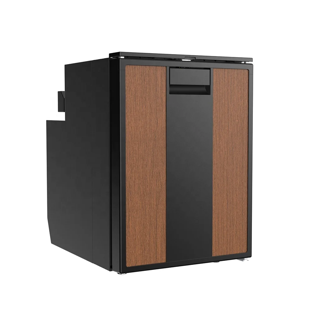 50/80L Кемпинг холодильники с морозильной камерой Встроенный RV холодильник 12v вертикальный холодильник