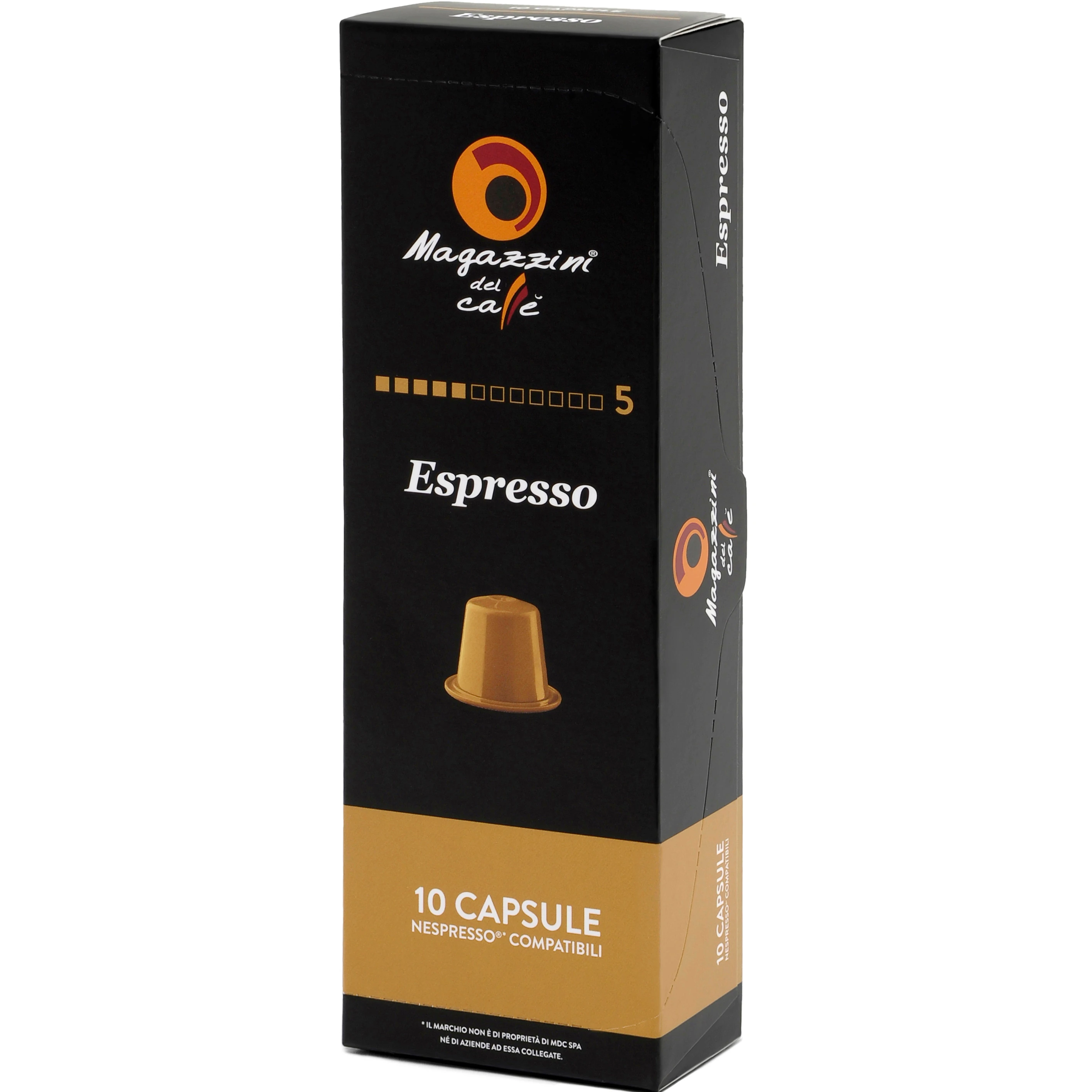 Cápsulas De Café Italiana Espresso Compatible Con Nespresso,Caja De 10 Cps  - Buy Magazzini Del Café Café Café,Cápsulas Nespresso *,Casa De Máquinas De  Café Cápsulas Compatibles Nespresso * Máquinas Product on Alibaba.com