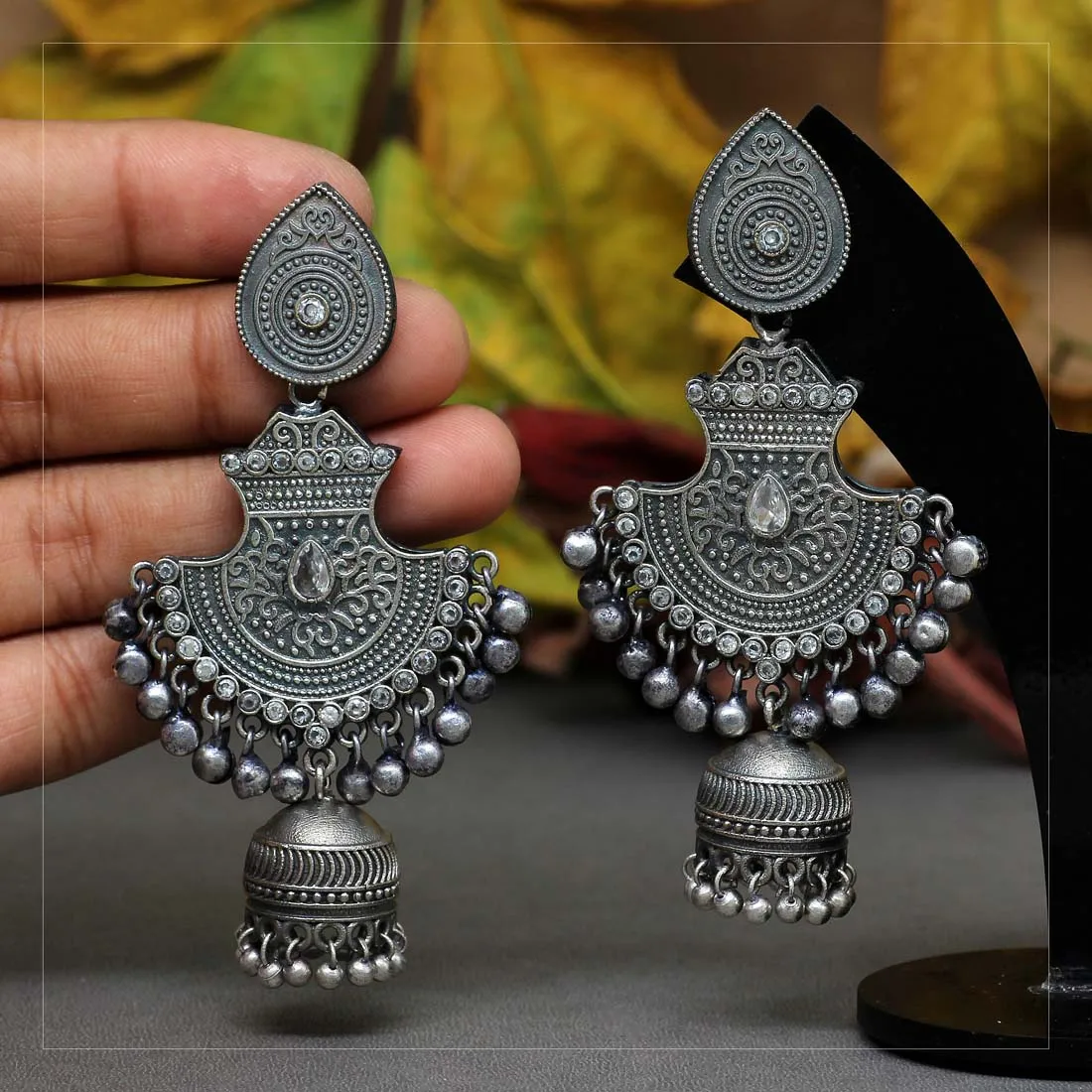 Wholesale Oxidised Earirngs, Oxidized Jewelry - Manufacturers, Suppliers &  Exporter