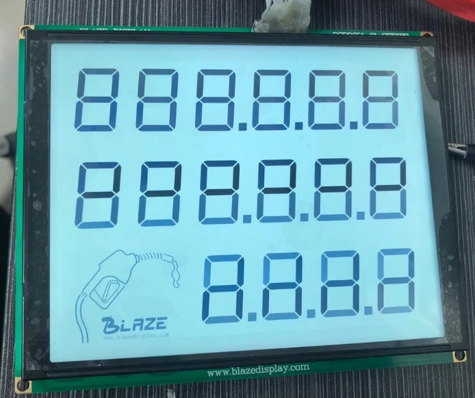 
 Индивидуальные 40pin 4 знака после запятой подойдет как для повседневной носки, так 7-сегментный ЖК-дисплей для газа машина/топливораздаточная колонка бензинового насоса/топливораздаточная колонка  