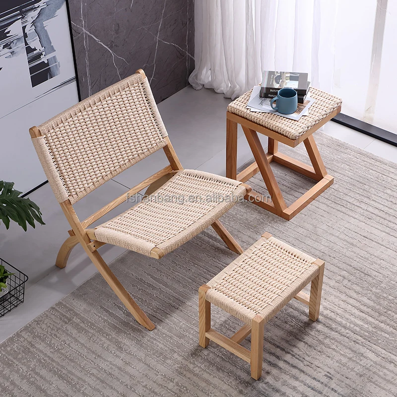 scandinavian mid century hans wegner rattan Alibaba