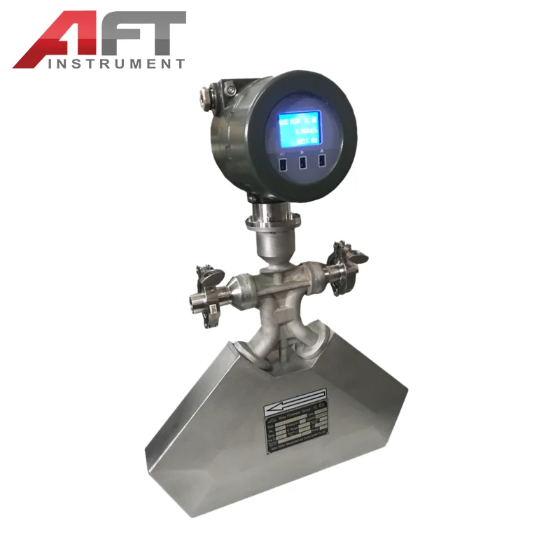 Liquid and Gas Flow Micro Motion Coriolis Mass Flow Meter