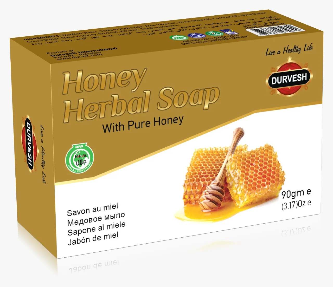 Hot Sale High Quality Wholesale Herbal Saffron Soap 90gm Organic