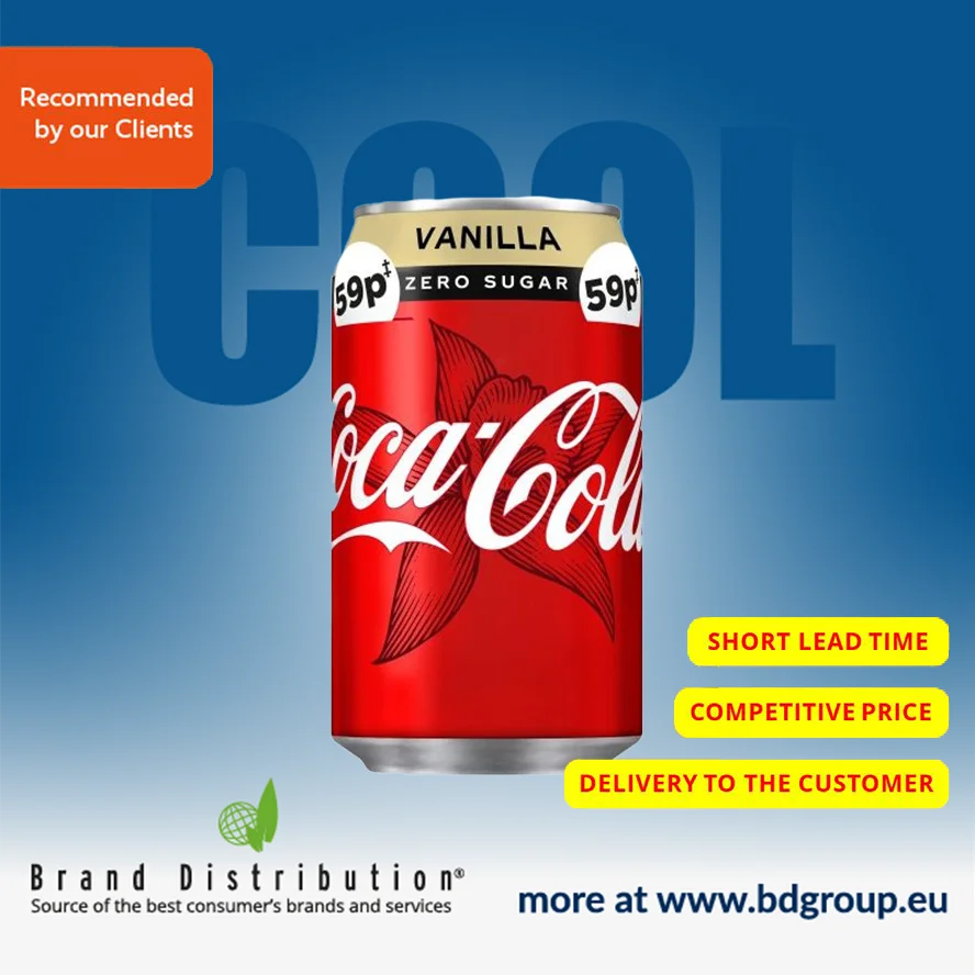 Cocacola Zero Vanilla Fizzy Drink 330 Ml Buy Fizzy Drink,Vanilla,No