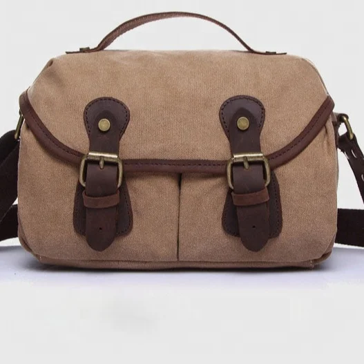 canvas courier bolsa