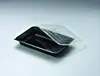 Transparente (Tapa) Negro (Base)
