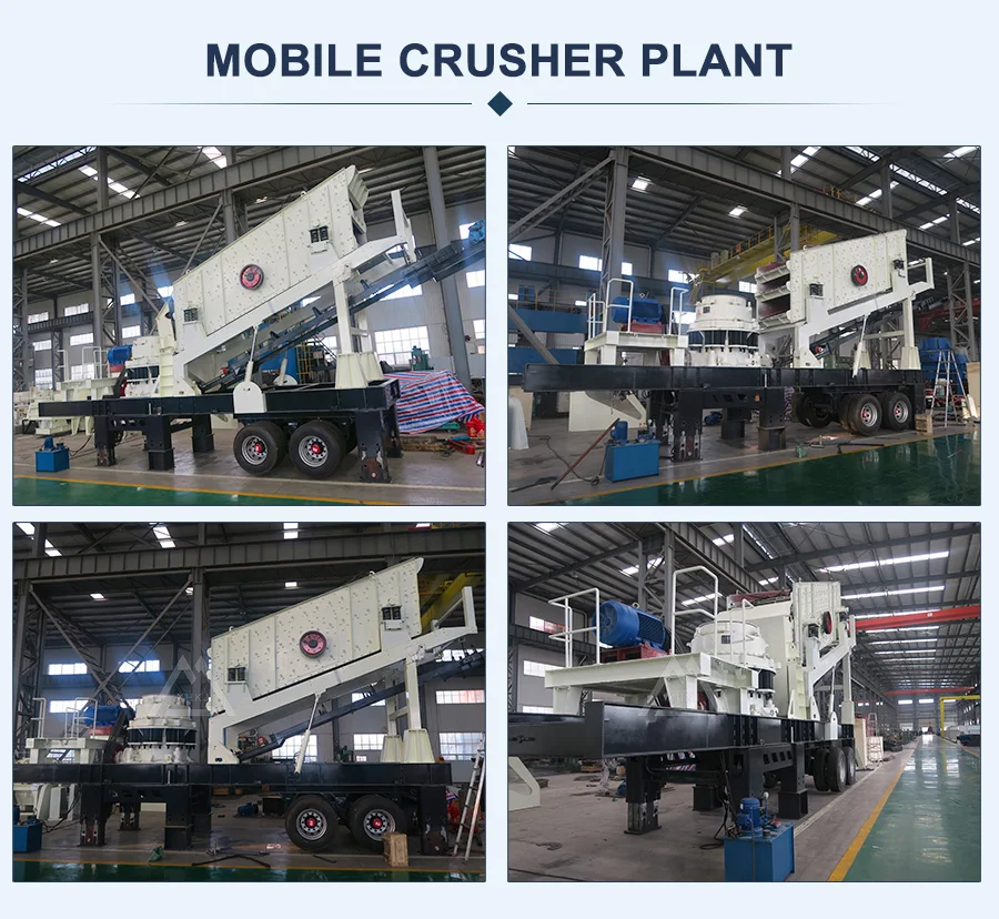 Ce Heavy Duty Rock Crusher Screener Plant 10-2000 T/H Mobile Stone Crusher Jaw Crusher Machine