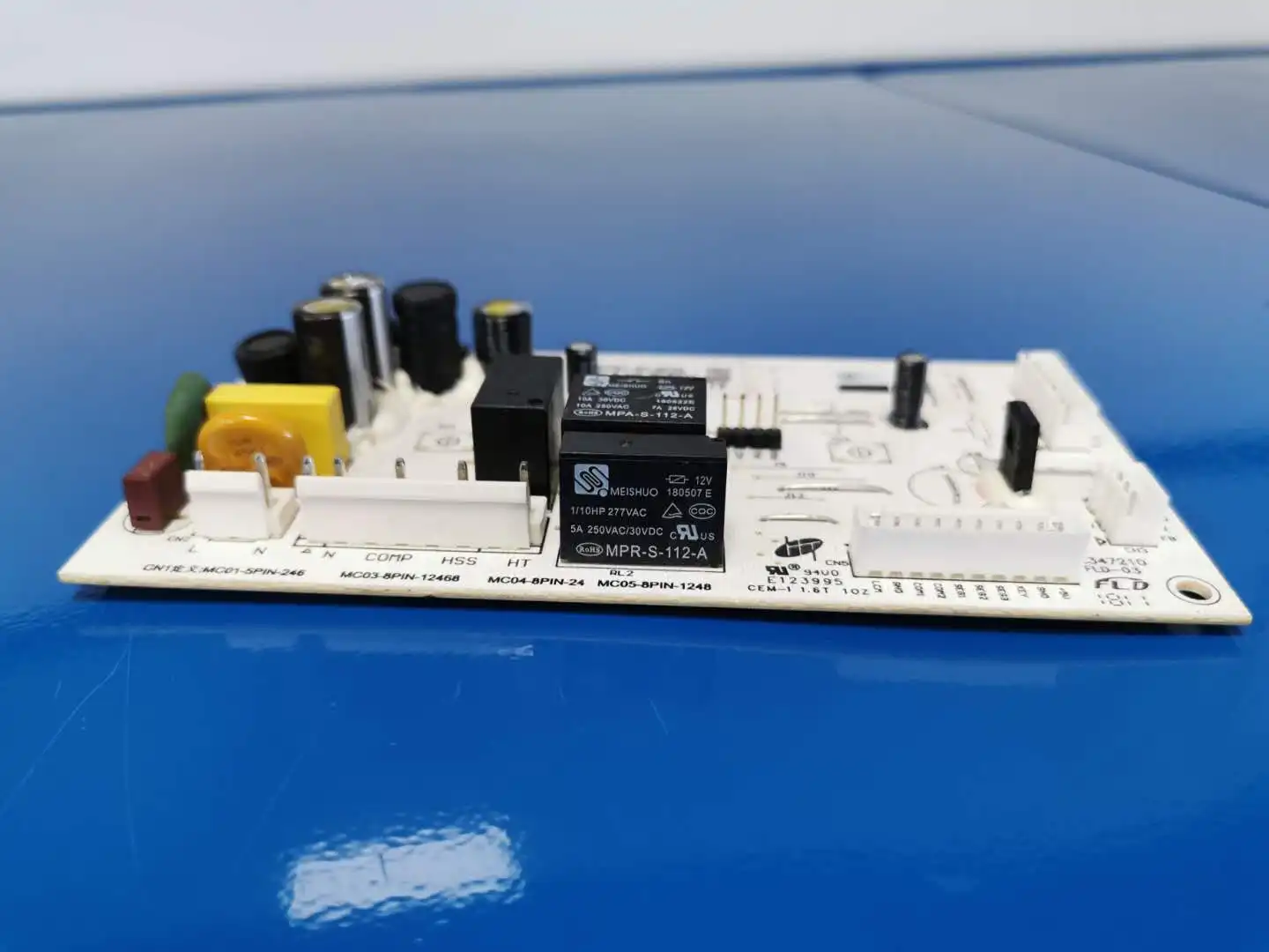 Meishuo MPY-S-112-A 24VDC 4 Pin Micro Mini Electromagnetic Power PCB Relay 12VDC Sealed Protection for Air Conditioner